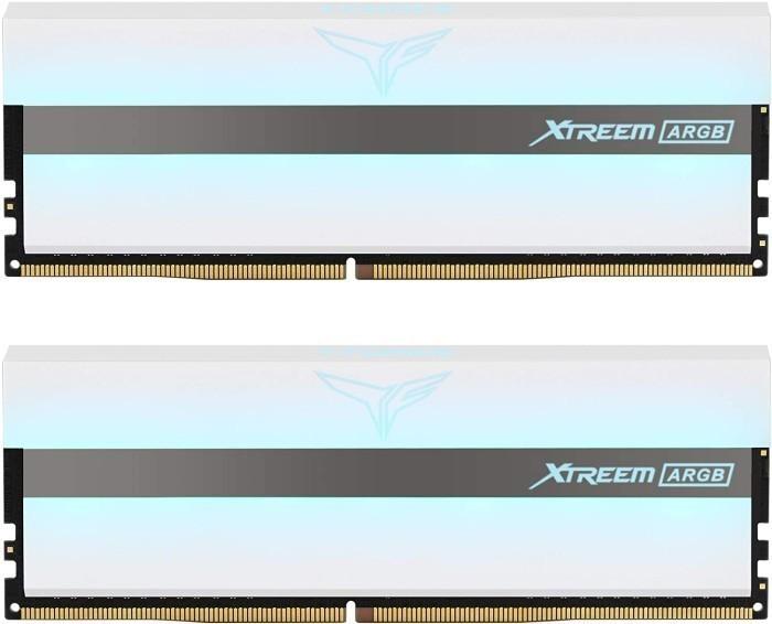 Gambar Team Xtreem ARGB White RGB DDR4 32GB 2x16GB 3200Mhz RAM PC 16 32 GB dari Kaan Ninka Elektronik Kota Administrasi Jakarta Timur Tokopedia