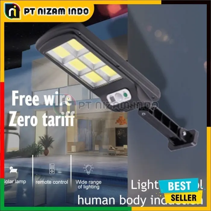 Lampu Solar Tenaga Surya BK-818-6 50W / Lampu Cell Jalan / Lampu Taman