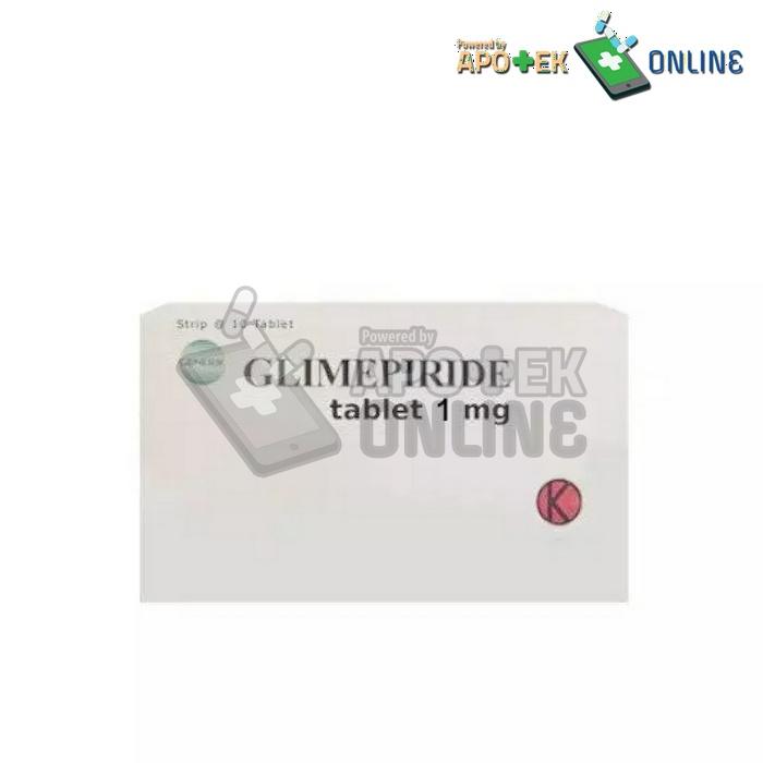 GLIMEPIRIDE HEXPHARMJAYA 1 MG STRIP 10 TABLET
