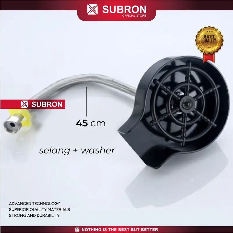 SUBRON Pembilas Gelas Automatic Cup Washer Praktis 4