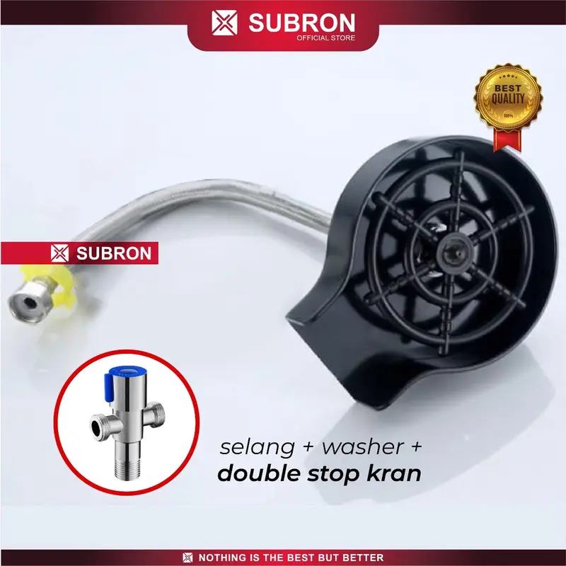 SUBRON Pembilas Gelas Automatic Cup Washer Praktis 3