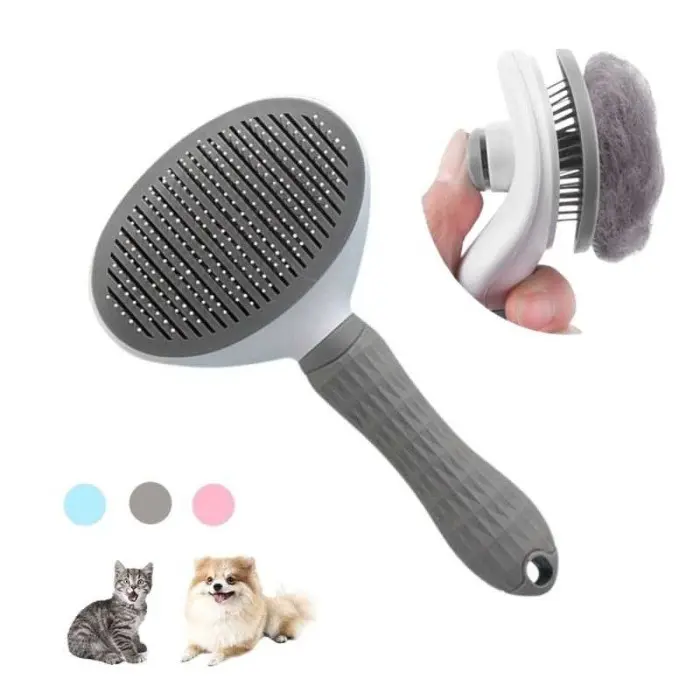 Sisir Bulu Kucing Rontok PAKEWAY - T9 - T10, Abu-abu 0