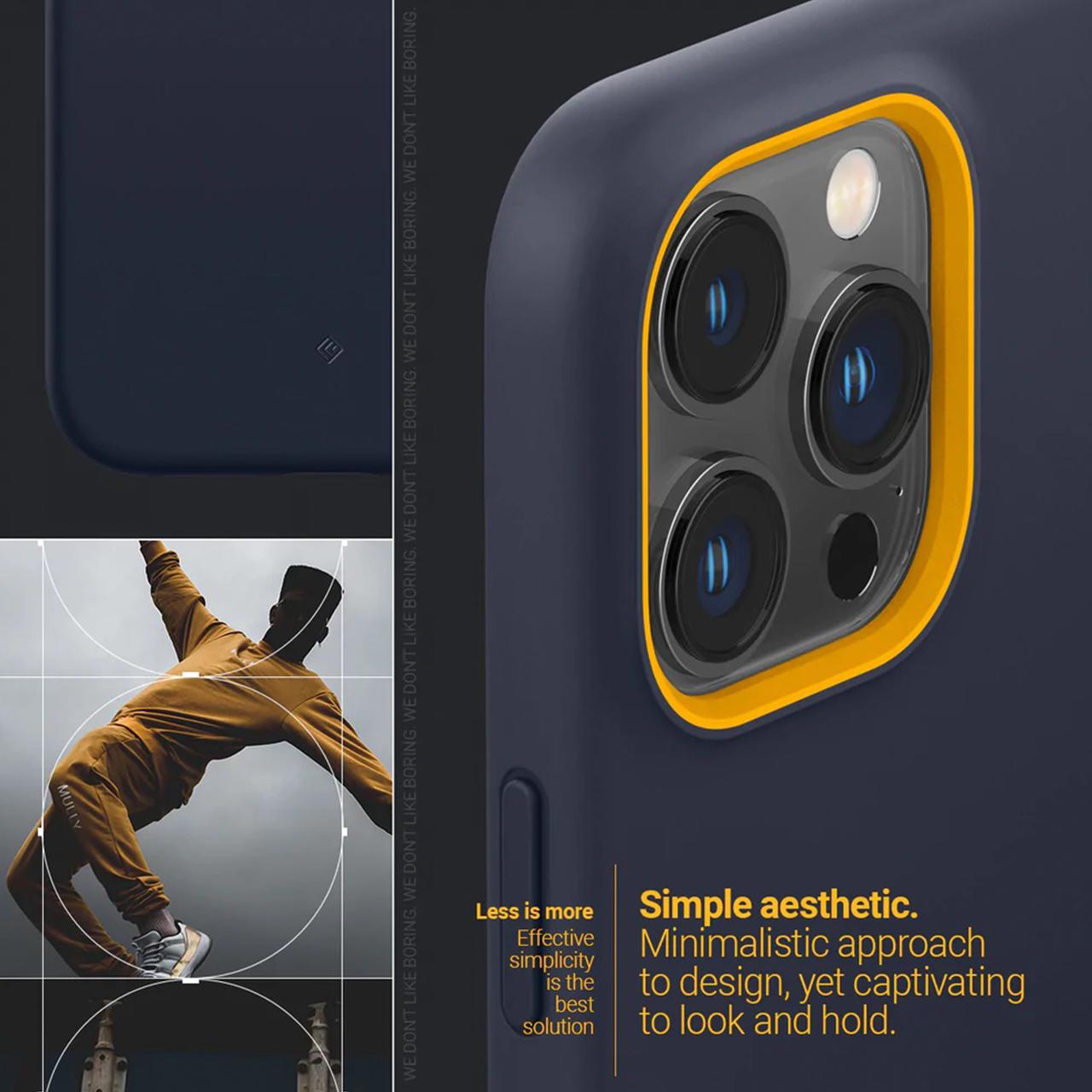 Caseology iPhone 14 Pro Case Magsafe Nano Pop Mag - Blueberry Navy ACS05013