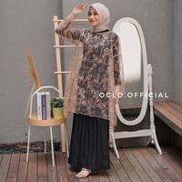 Gambar Oclo Pittara Tunic | Atasan Tunik Wanita Casual Brocade dari Oclo collections Kota Cimahi 3 Tokopedia