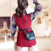 Gambar Atasan wanita baju blouse Knit Vest Import TM F127 dari Suka Belanja25 Kab. Klaten 2 Tokopedia