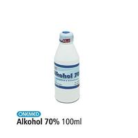 Gambar Alkohol 70% 100ml OneMed Alcohol Ethanol dari Putra Mulia Medika Kota Makassar 1 Tokopedia