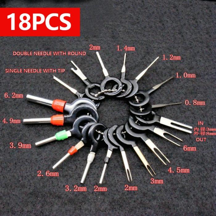 Gambar Alat Toolkit Pembuka Kunci Pelepas Terminal Remover Kabel Mobil Motor dari 008Malls Kota Bekasi Tokopedia