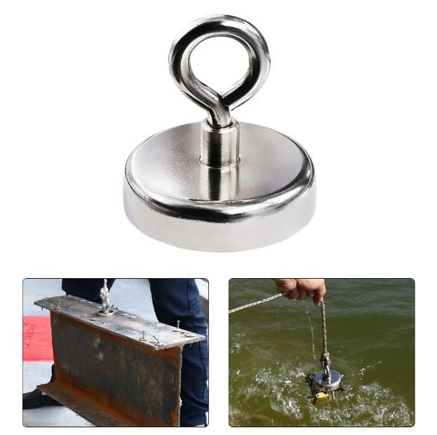 Gambar Cantolan Fishing Kait Magnet Magnetik Besi Berani Penarik Benda di Air dari 008Malls Kota Bekasi Tokopedia
