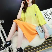 Gambar Atasan wanita baju Oversized Tee Kaos Wanita Import TM 7828 dari Suka Belanja25 Kab. Klaten 3 Tokopedia