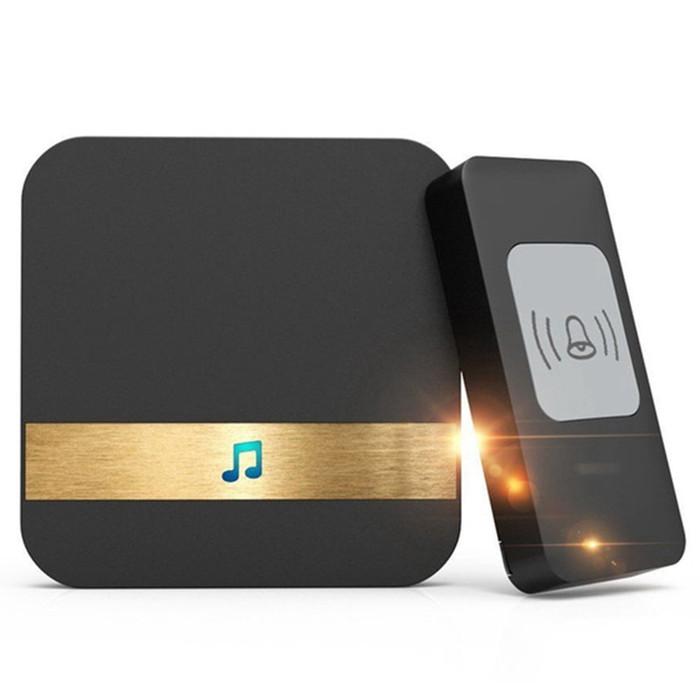 Gambar Bell Pintu Wireless Doorbell Waterproof 52 Tunes 1 Receiver 433Mhz dari ElectStuff ID Kota Semarang Tokopedia