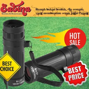 Teropong Outdoor Jarak Jauh Tele Monocular Telescope 8X Magnification