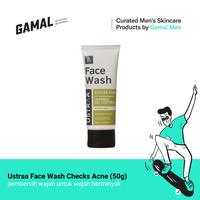 Gambar Ustraa Face Wash - Oily Skin 50g dari Gamal.men Kota Administrasi Jakarta Timur 3 Tokopedia