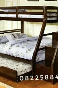 Toko Dipan Tempat Tidur Anak Tingkat Minimalis Jati Free Ongkir Murah