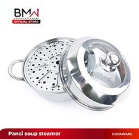 Gambar BMW Kitchen Ware - Panci Kukus Dandang Panci Steamer Tebal Kaca Stainless Steel Berkualitas Premium - PANCI dari BMW Kitchenware Kota Administrasi Jakarta Barat 3 Tokopedia