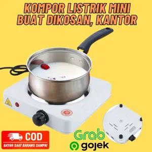 Kompor Listrik Mini Portable Hot Plate Kompor Elektrik Kecil Praktis