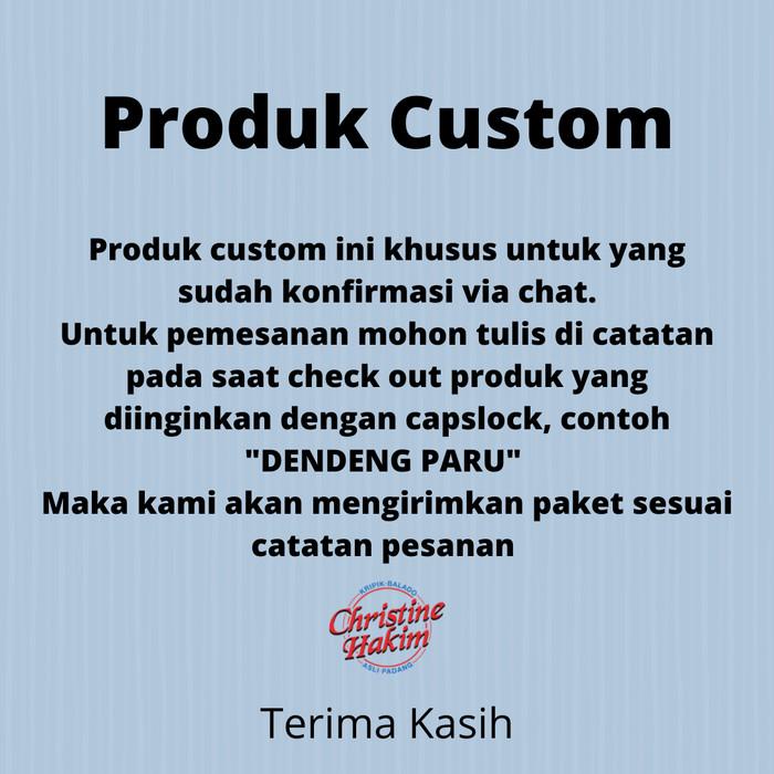 Gambar Produk Custom dari Kripik Balado Christine Hakim Kota Padang Tokopedia