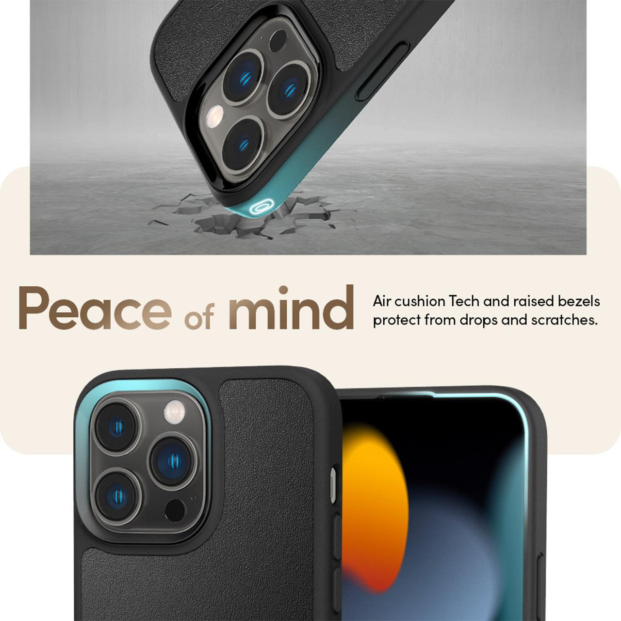 Case iPhone 14 Pro Max Plus Cyrill Kajuk MagSafe Hybrid Leather Casing