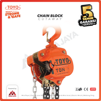 Gambar Chain Block / Takel 1 Ton x 12 Meter TOYO dari megajaya.co.id Kota Administrasi Jakarta Pusat 4 Tokopedia