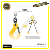 Gambar Clevis Self-Locking Hook 10mm - 3.2 Ton POWERTEC dari powertec id Kota Administrasi Jakarta Pusat 4 Tokopedia