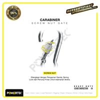 Gambar Carabiner / Karabiner Nut SS 304 8 mm POWERTEC dari powertec id Kota Administrasi Jakarta Pusat 3 Tokopedia