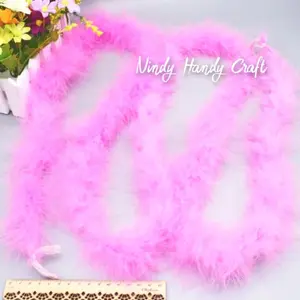 Bulu Angsa Peryard 90cm - Ayam Meteran Halus