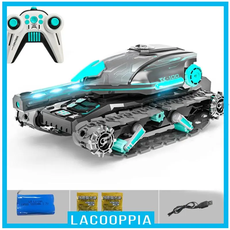 RC Tank Car Off Road Car Launch Water Bomb Toys for Kid