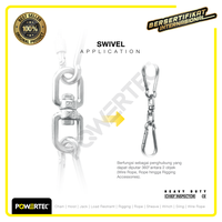 Gambar Swivel SS 304 / Kili kili 20mm - 3/4" POWERTEC dari powertec id Kota Administrasi Jakarta Pusat 4 Tokopedia