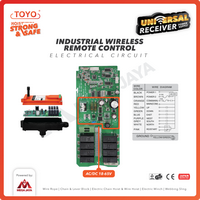Gambar Industrial Wireless Remote Control F21-RXC 18V-65V Hoist Crane TOYO dari megajaya.co.id Kota Administrasi Jakarta Pusat 3 Tokopedia