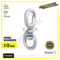Gambar Swivel Galvanized / Kili kili 1/2" - 12mm POWERTEC dari powertec id Kota Administrasi Jakarta Pusat 2 Tokopedia