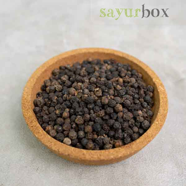 Gambar Lada Hitam Konvensional 20 gram Sayurbox dari Sayurbox Kab. Bogor Tokopedia