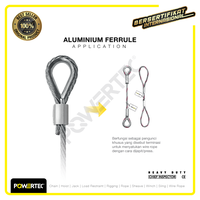 Gambar Aluminium Ferrule / Crimp Ferrule 8mm POWERTEC dari powertec id Kota Administrasi Jakarta Pusat 4 Tokopedia