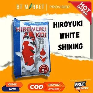 Pakan Koi HIROYUKI White Shining 500gr