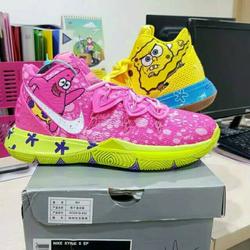 sepatu kyrie irving spongebob