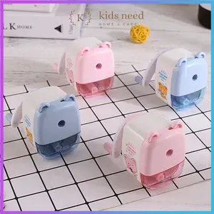 Rautan putar mini/serutan meja karakter Lucu