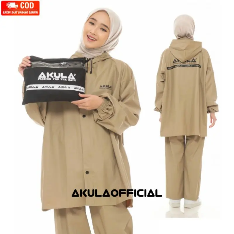 TERBARU JAS HUJAN, RAINCOAT Pria Wanita Terbaik By AKULA Anti Rembes