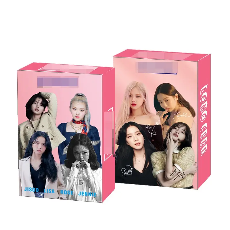 murah dong Album Lisa Kotak Lomo Jennie Blackpink Rose Jisoo Foto Kart 1