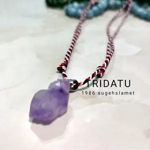 Kalung Tridatu Asli Dengan amestys liontin variabel