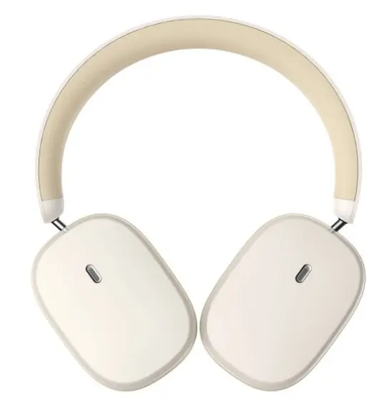 Wireless Headphones Baseus Bowie H1 Bluetooth 5.2 ANC - Rice White 3