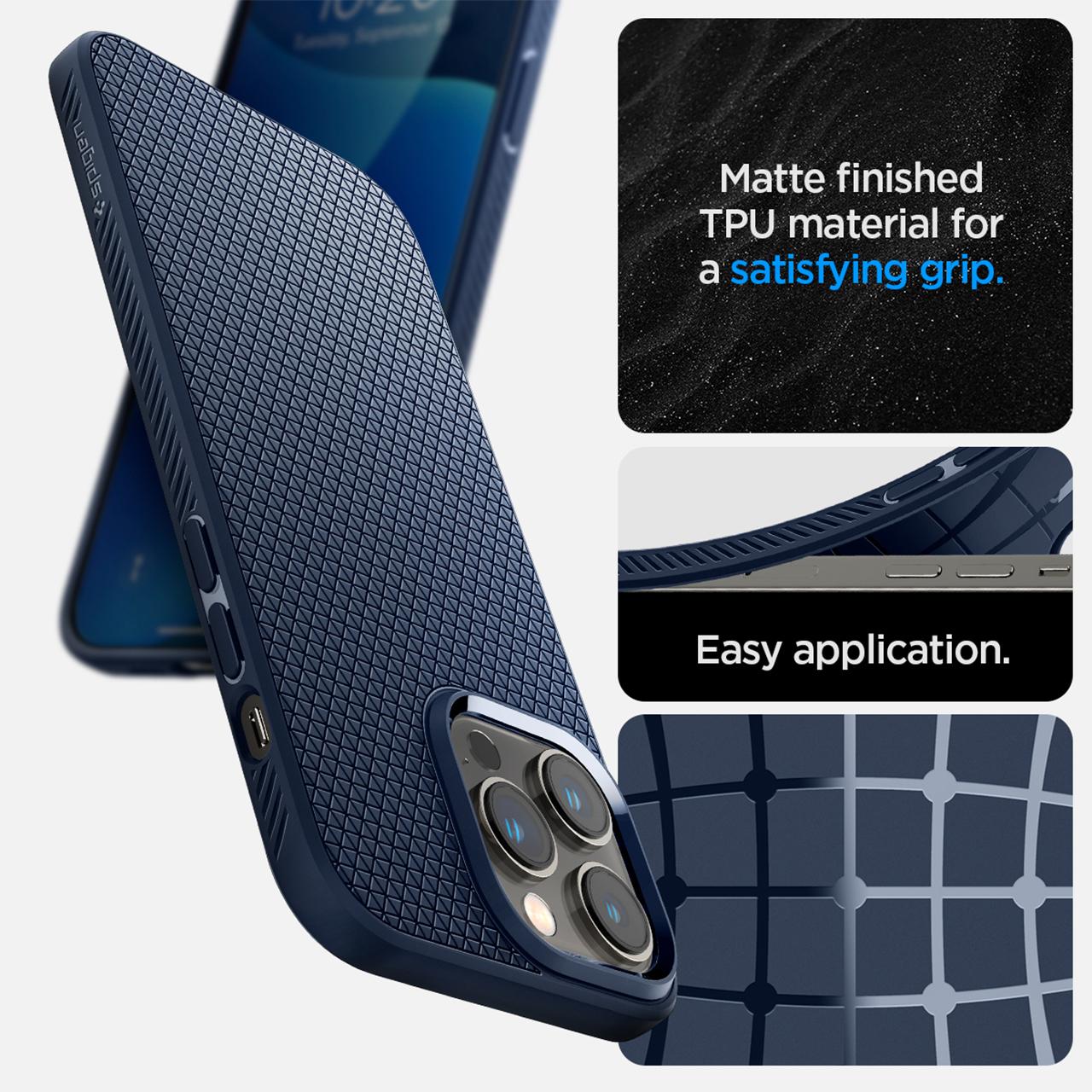 Case iPhone 14 Pro Max Plus Spigen Liquid Air Softcase TPU Casing