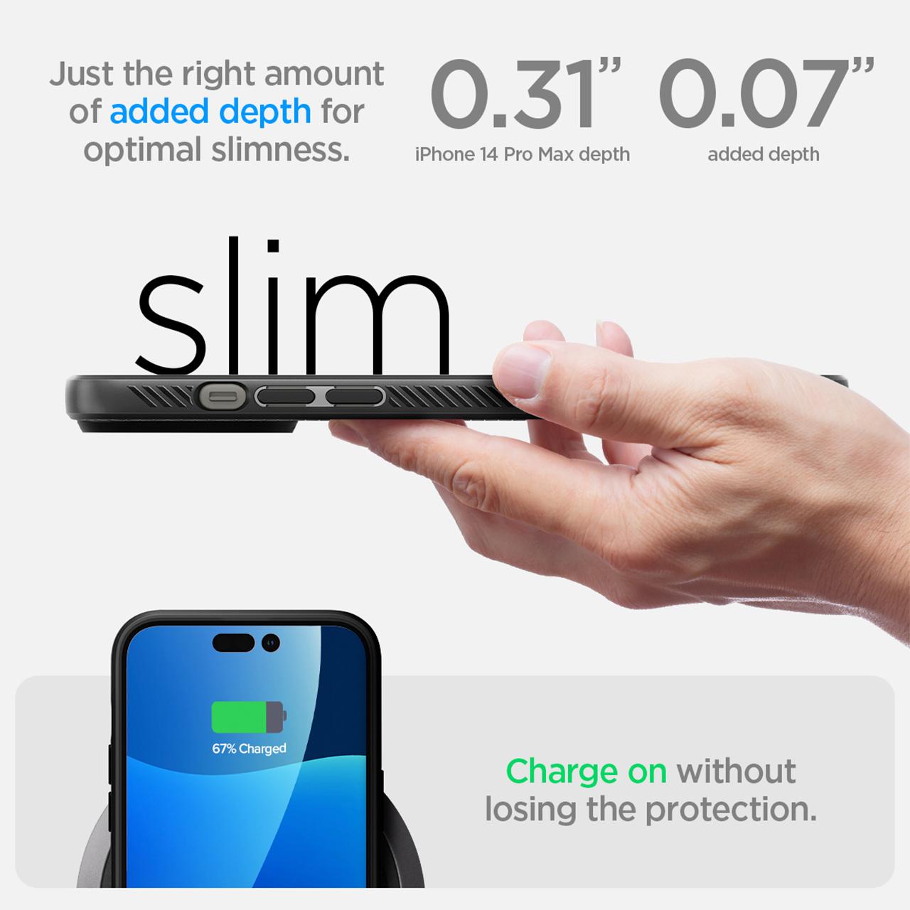 Case iPhone 14 Pro Max Plus Spigen Liquid Air Softcase TPU Casing