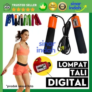 Lompat Tali Skipping Counter Busa Skiping Rope Loncat Jumping Kardio