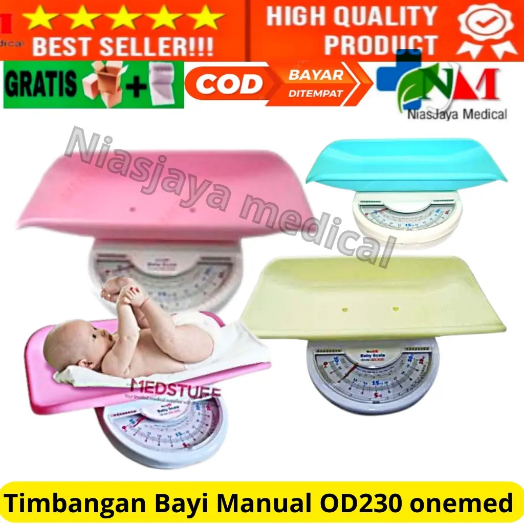 timbangan bayi manual onemed OD230/ OneMed OD-230 Timbangan Bayi OD230