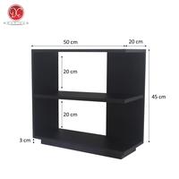 Gambar Meja Buku / Meja Nakas Tiga Tingkat Samping Sofa / Tempat Tidur Kamar - Hitam dari DEcTionS Living Kota Probolinggo 5 Tokopedia