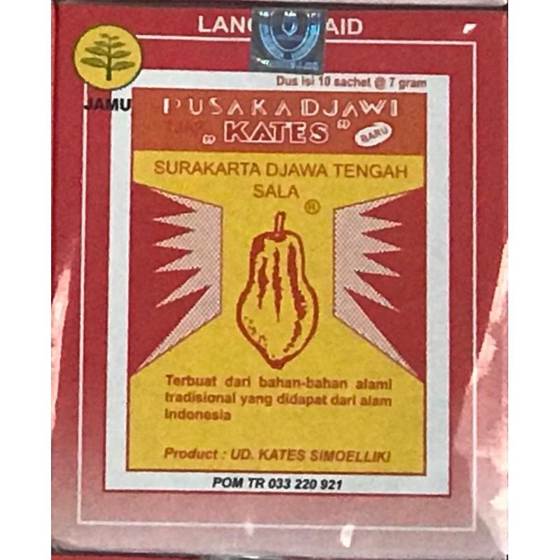 JAMU LANCAR HAID PUSAKA DJAWI KATES