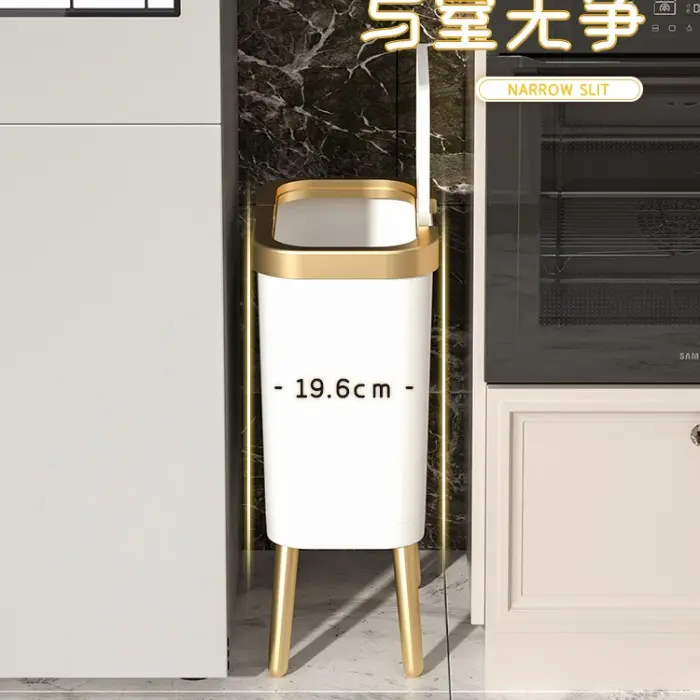 Trash Bin Luxury / Tempat sampah gold / Tong Sampah Mewah / Trash Bag 2
