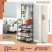 Gambar BONBOX BFS704 Rak Sepatu Sandal 5 Susun Shoes Rack Holder Serbaguna dari Belanja Elektronik Kota Administrasi Jakarta Barat 1 Tokopedia