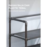 Gambar BONBOX BFS704 Rak Sepatu Sandal 5 Susun Shoes Rack Holder Serbaguna dari Belanja Elektronik Kota Administrasi Jakarta Barat 3 Tokopedia