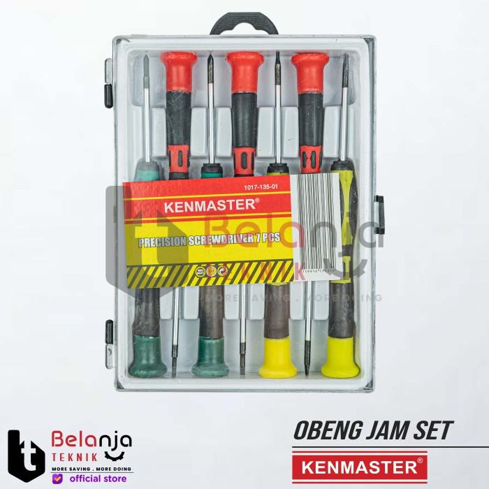 Gambar Kenmaster Obeng Jam Set 7 Pcs Precision Screwdriver Set 7 Pcs Karet dari Belanja Teknik Kota Bogor Tokopedia