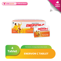 Gambar Enervon-C Strip isi 4 Tablet dari VIVA APOTEK Kota Administrasi Jakarta Utara 1 Tokopedia