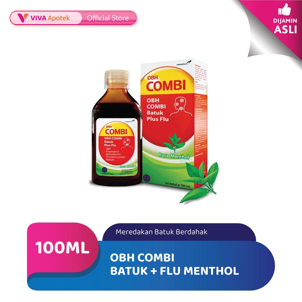 Obh Combi Batuk+Flu Menthol Botol 100 ml